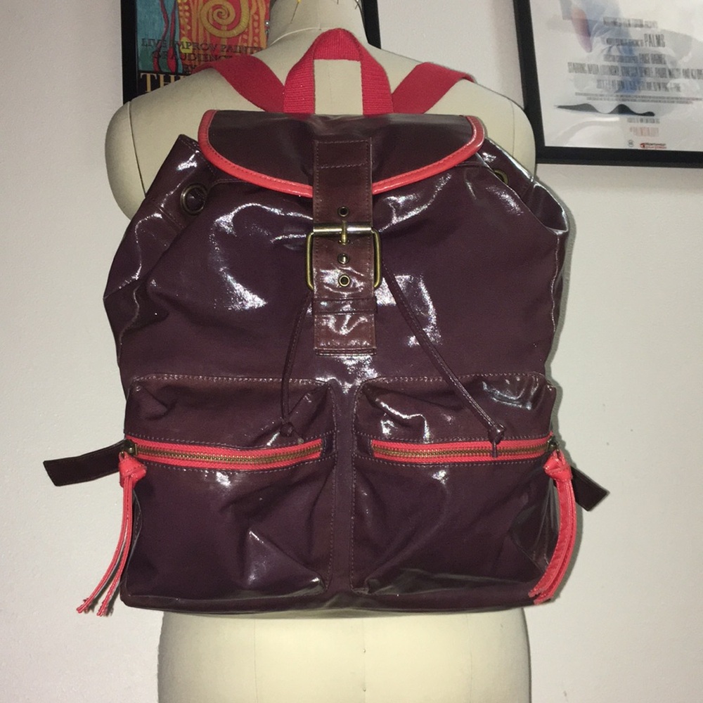 Awesome Coated Cotton Backpack.